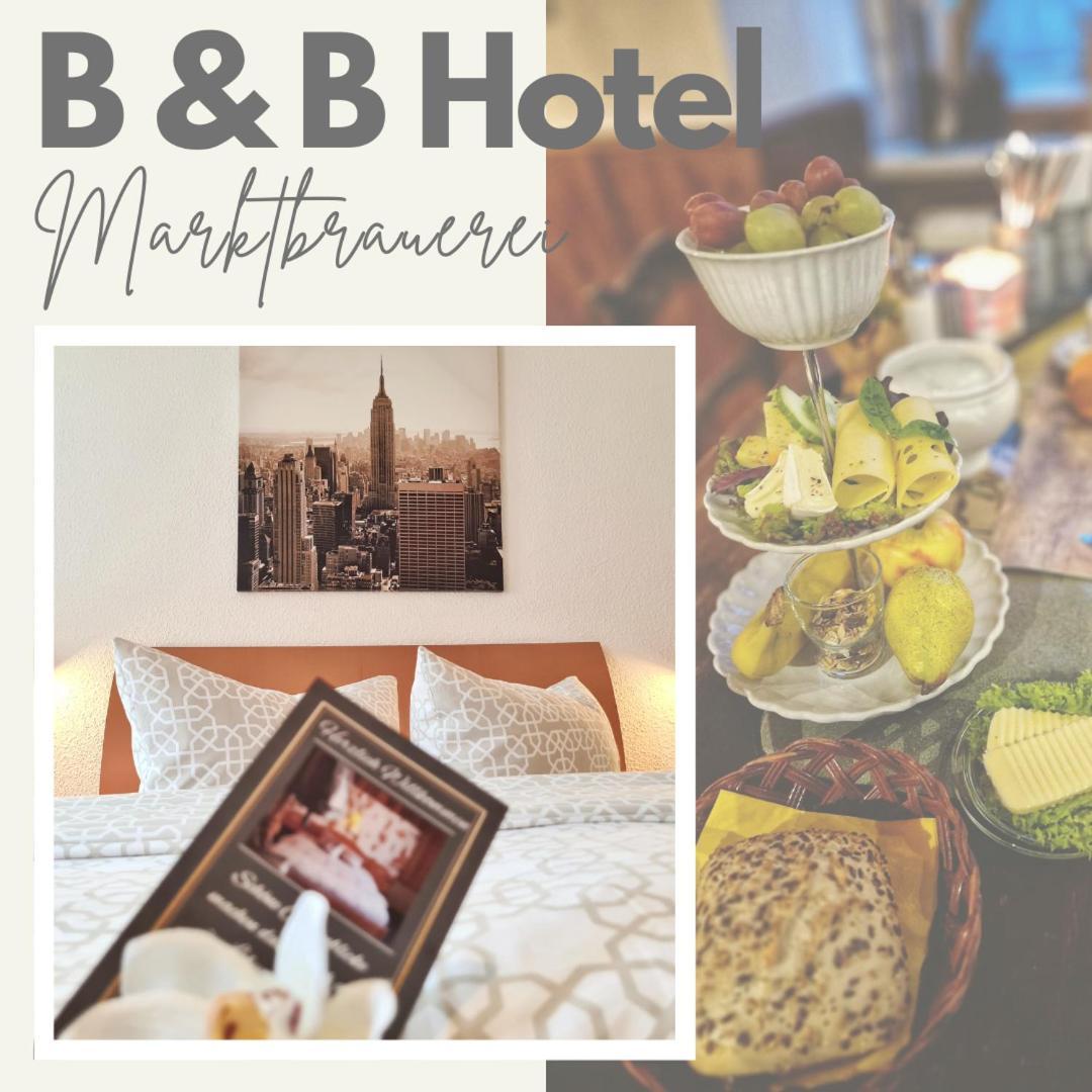 Marktbrauerei B&B Bad Lobenstein Eksteriør billede